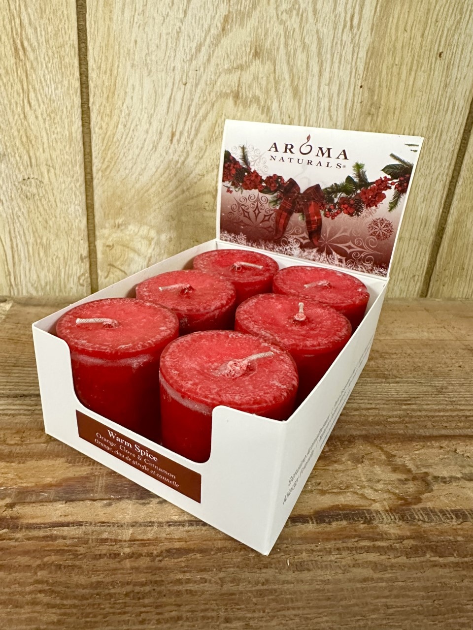 Aromanaturals Essential Oil Candles - Warm Spice
